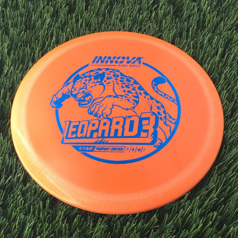 Innova Star Leopard3 with Burst Logo Stock Stamp - 148g Orange