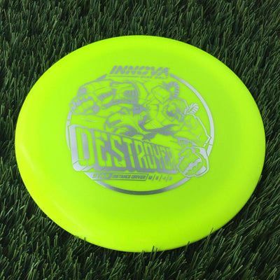 Innova Star Destroyer with Burst Logo Stock Stamp - 142g Neon Yellow