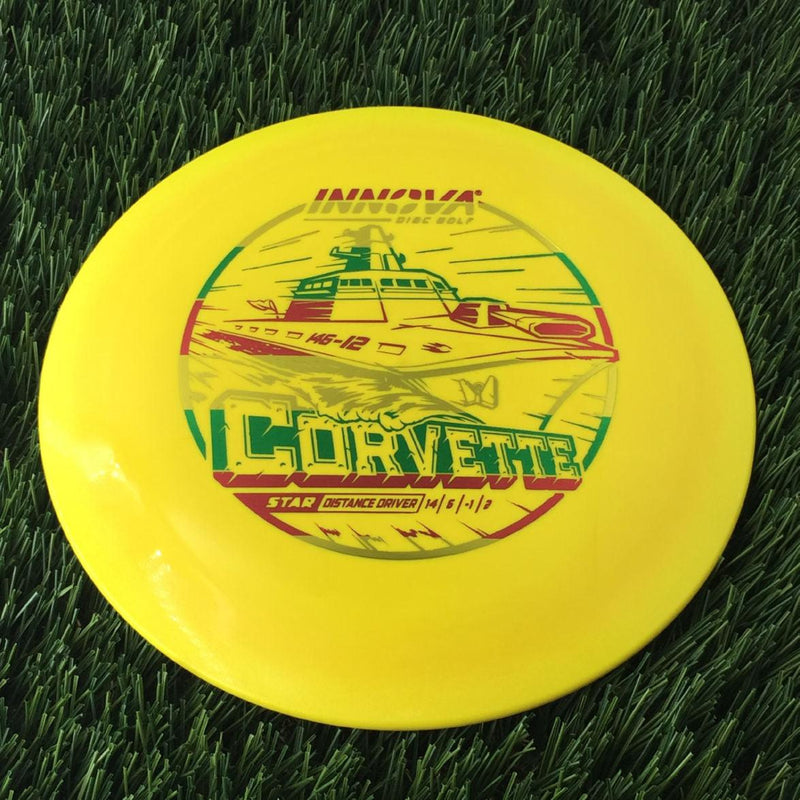 Innova Star Corvette with Burst Logo Stock Stamp - 145g Yellow