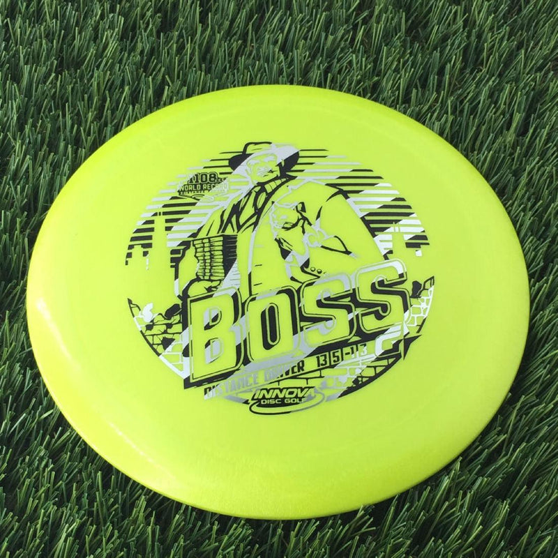 Innova Gstar Boss with Stock Character Stamp - 172g Lime Green