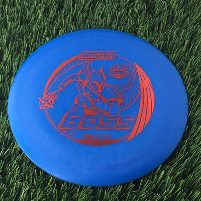 Innova DX Boss with 1108 Feet World Record Distance Model Stamp - 144g Blue