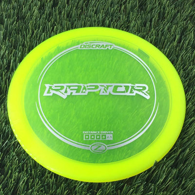 Discraft Elite Z Raptor - 172g - Translucent Neon Yellow