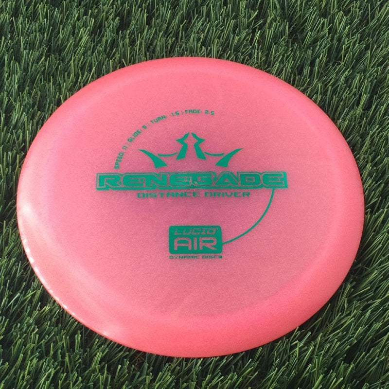 Dynamic Discs Lucid Air Renegade - 160g - Translucent Pink