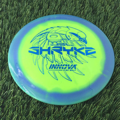 Innova Halo Star Shryke with Burst Logo Stock Stamp - 172g Bluish Green