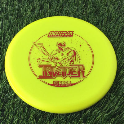 Innova DX Invader with Burst Logo Stock Stamp - 147g Yellow