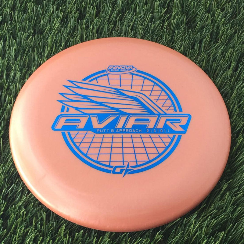 Innova Gstar Aviar Putter with Stock Character Stamp - 168g Dark Orange