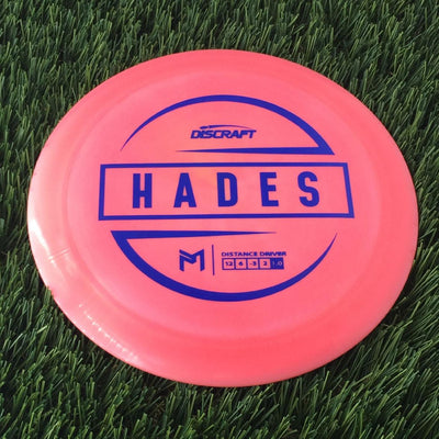 Discraft ESP Hades with PM Logo Stock Stamp Stamp - 172g Salmon Pink