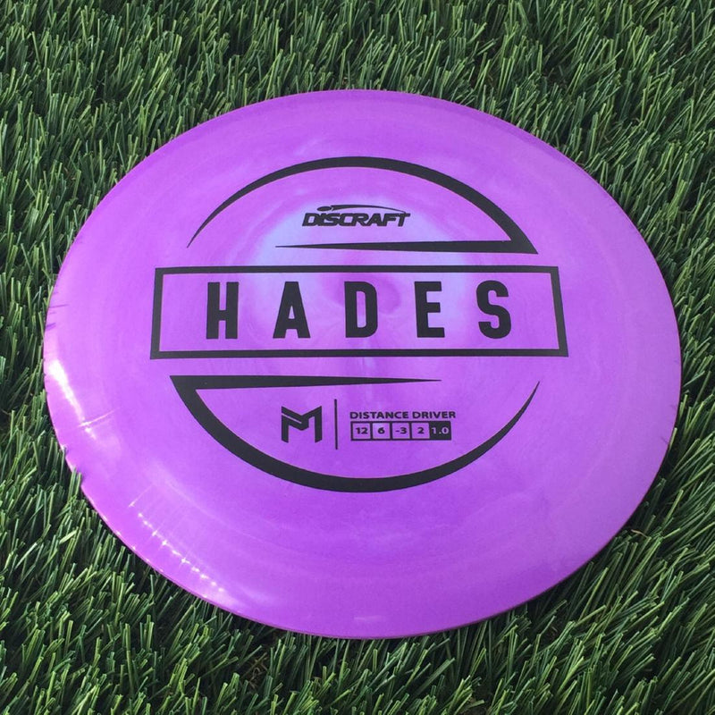 Discraft ESP Hades with PM Logo Stock Stamp Stamp - 172g Purple