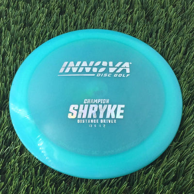 Innova Champion Champion Shryke with Burst Logo Stock Stamp - 171g - Translucent Light Blue