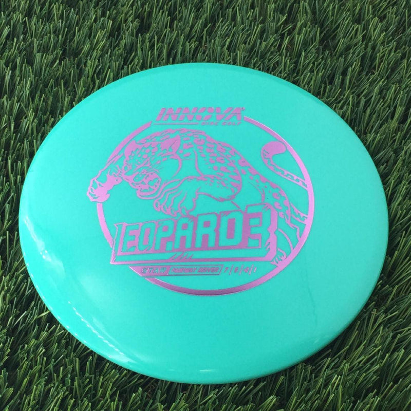 Innova Star Leopard3 with Burst Logo Stock Stamp - 167g Teal Green