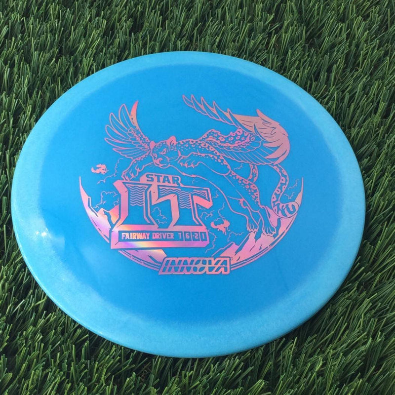 Innova Star IT with Burst Logo Stock Stamp - 145g Blue