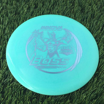 Innova Star Boss with Burst Logo Stock 1108 Feet World Record Stamp - 175g Mint Green