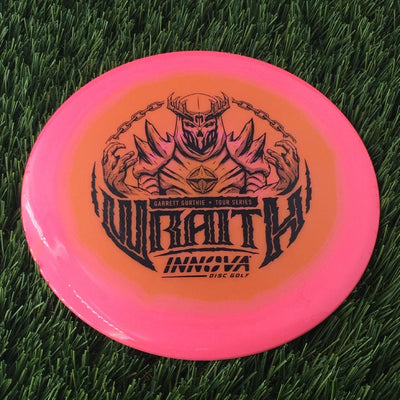 Innova Halo Star Wraith with Garrett Gurthie Tour Series 2024 Stamp - 175g Orangish Pink