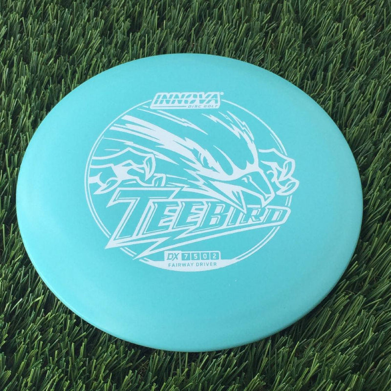 Innova DX Teebird with Burst Logo Stock Character Stamp - 150g Turquoise Blue