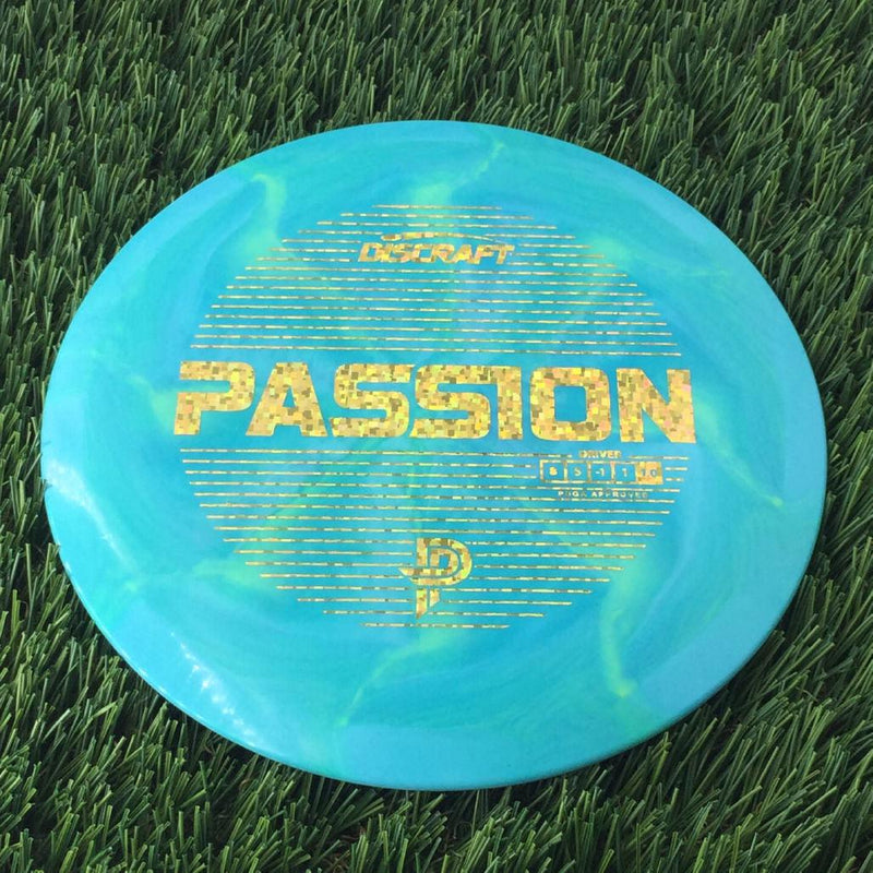 Discraft ESP Passion with PP Logo Stock Stamp Stamp - 176g Turquoise Blue