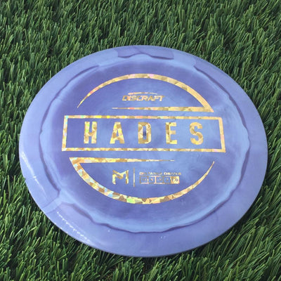 Discraft ESP Hades with PM Logo Stock Stamp Stamp - 174g Bluish Grey