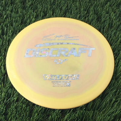 Discraft ESP Vulture with Paul McBeth - 6x World Champion Signature Stamp - 176g Yellow