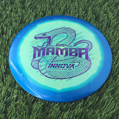 Innova Halo Star Mamba with Burst Logo Stock Stamp - 171g Bluish Green