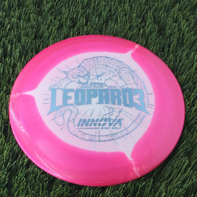 Innova Halo Star Leopard3 with Burst Logo Stock Stamp - 153g Pink