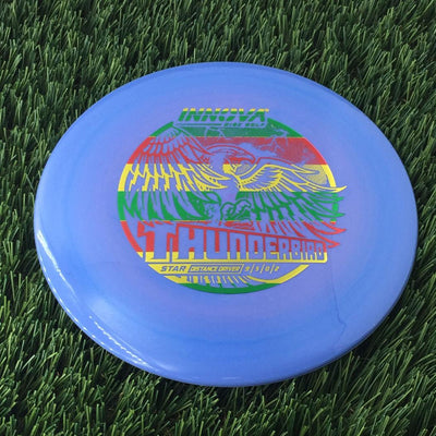 Innova Star Thunderbird with Burst Logo Stock Character Stamp - 168g Blurple