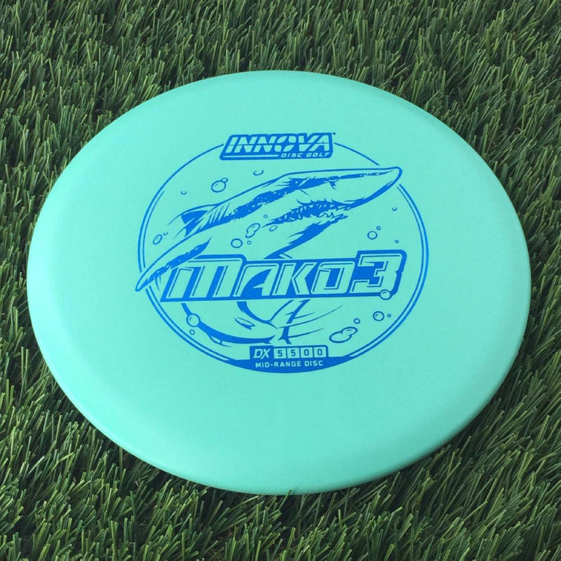 Innova DX Mako3 with Burst Logo Stock Stamp - 146g Light Blue