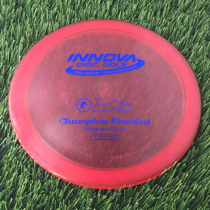 Innova Champion Firebird with Misprint Stamp - 159g - Translucent Red