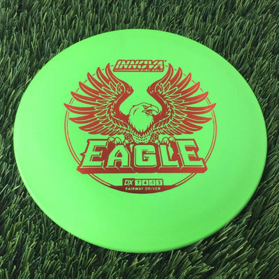 Innova DX Eagle with Burst Logo Stock Stamp - 135g Green