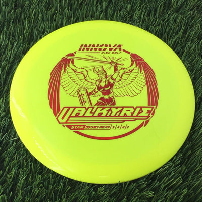 Innova Star Valkyrie with Burst Logo Stock Stamp - 170g Yellow