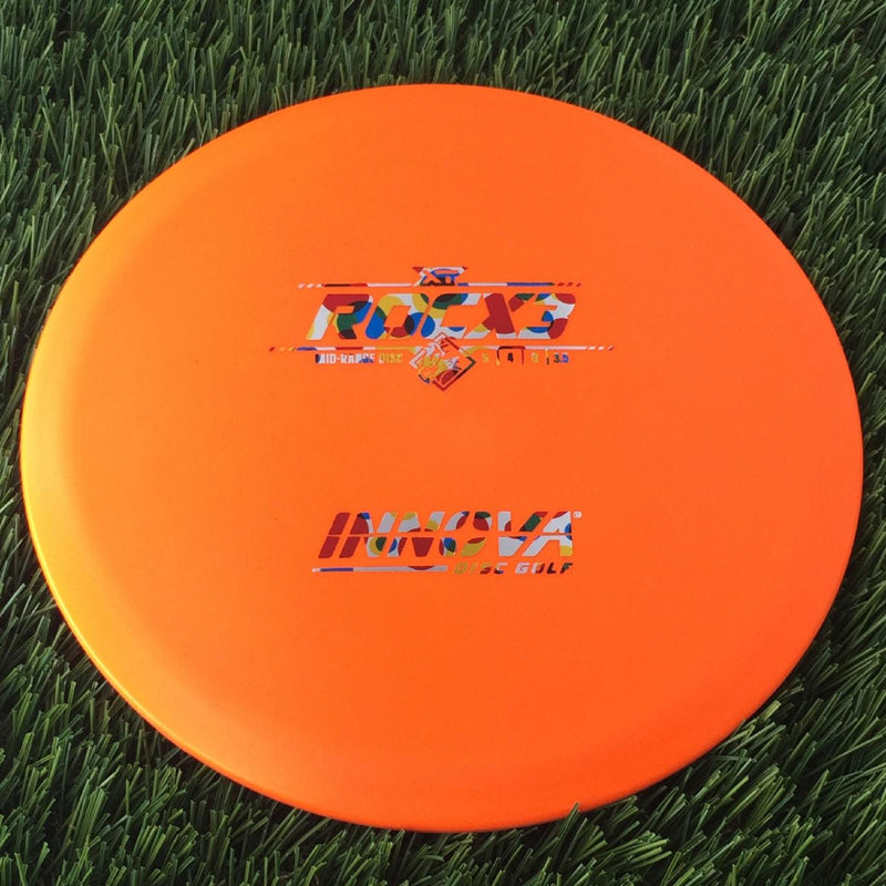 Innova XT RocX3 with Burst Logo Stock Stamp - 177g Orange