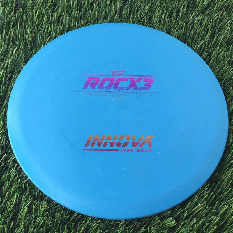 Innova XT RocX3 with Burst Logo Stock Stamp - 174g Blue