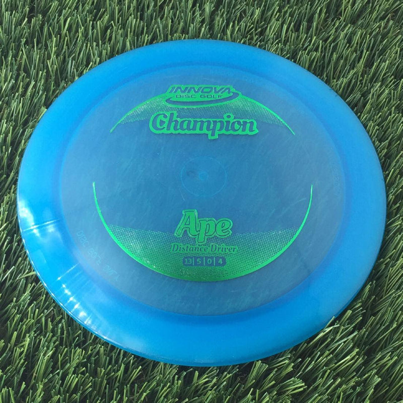 Innova Champion Ape with Circle Fade Stock Stamp - 170g - Translucent Blue