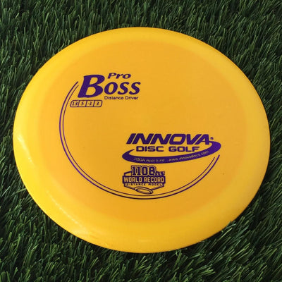 Innova Pro Boss with 1108 Feet World Record Distance Model Stamp - 171g Orange