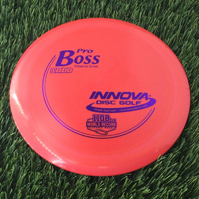 Innova Pro Boss with 1108 Feet World Record Distance Model Stamp - 175g Red