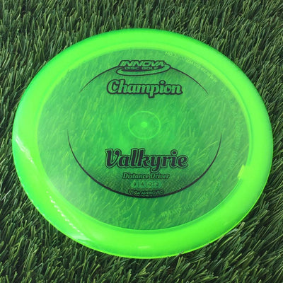 Innova Champion Valkyrie with Circle Fade Stock Stamp - 175g - Translucent Green