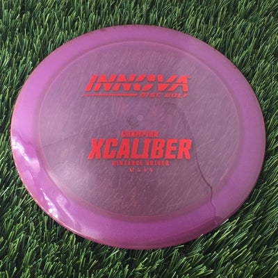 Innova Champion Xcaliber with Burst Logo Stock Stamp - 168g - Translucent Purple