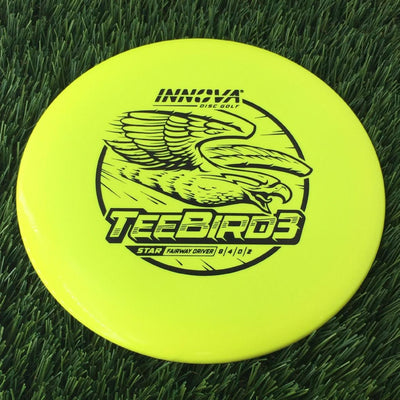 Innova Star Teebird3 with Burst Logo Stock Stamp - 170g Yellow