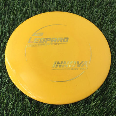 Innova Pro Leopard with Burst Logo Stock Stamp - 175g Orangish Yellow