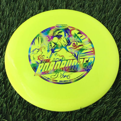 Innova Star Roadrunner with Gregg Barsby 2018 World Champion Screamin' Roadrunner Stamp - 139g Yellow