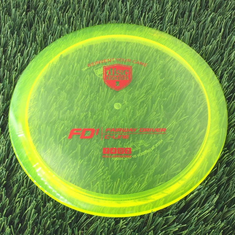 Discmania Italian C-Line FD1 - 173g - Translucent Yellow