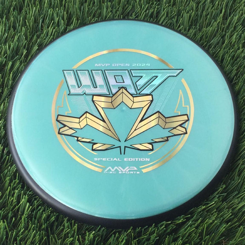 MVP Plasma Soft Watt with Maple Leaf - 2024 MVP Open Edition Stamp - 172g Mint Green