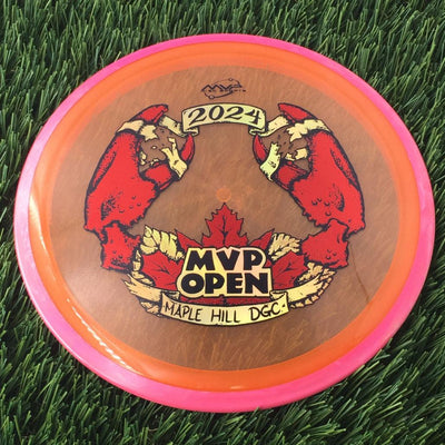 Axiom Proton Soft Rhythm with Lobster Claws - 2024 MVP Open Edition Stamp - 175g - Translucent Orange