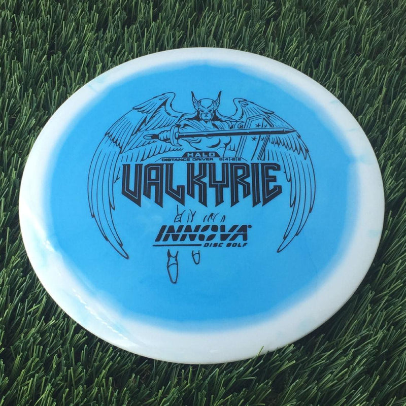 Innova Halo Star Valkyrie with Burst Logo Stock Stamp - 172g Blue