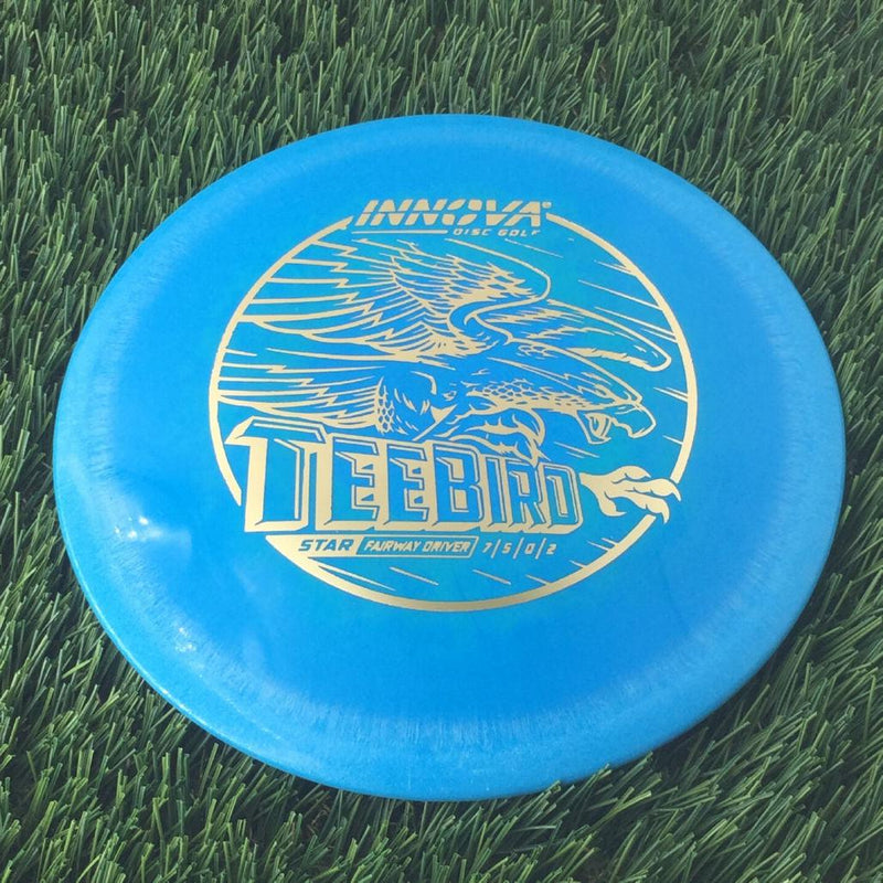 Innova Star Teebird with Burst Logo Stock Stamp - 149g Blue