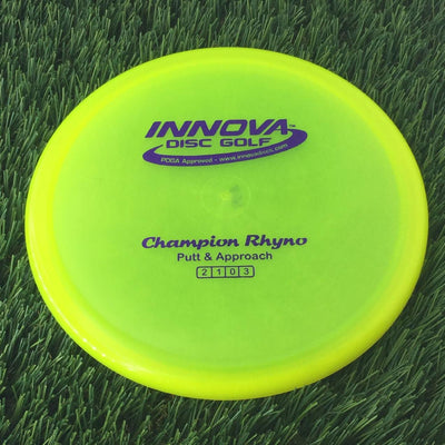 Innova Champion Rhyno - 168g - Translucent Yellow