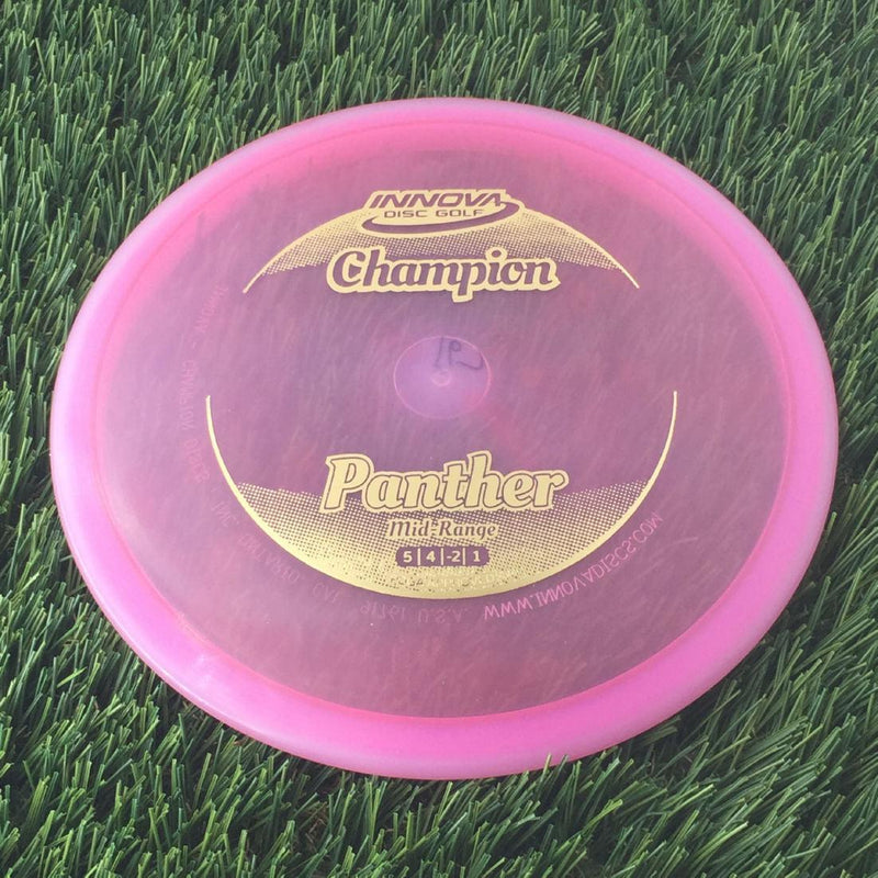 Innova Champion Panther with Circle Fade Stock Stamp - 167g - Translucent Pink