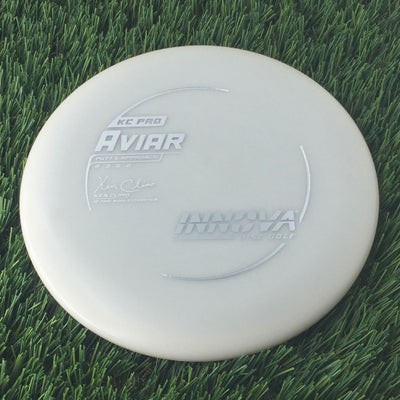 Innova Pro KC Aviar with Ken Climo 12 Time World Champion Burst Logo Stamp - 150g White