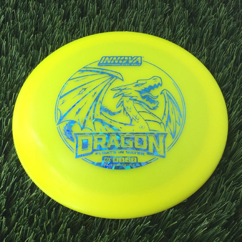 Innova DX Dragon with Burst Logo Stock Stamp - 160g Yellow