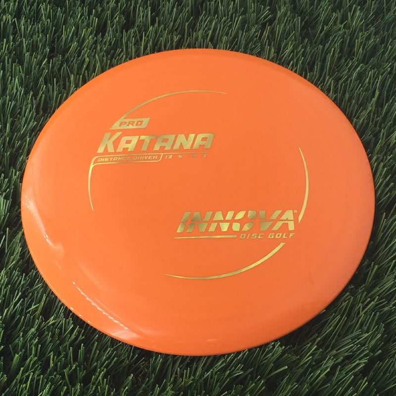 Innova Pro Katana with Burst Logo Stock Stamp - 175g Orange