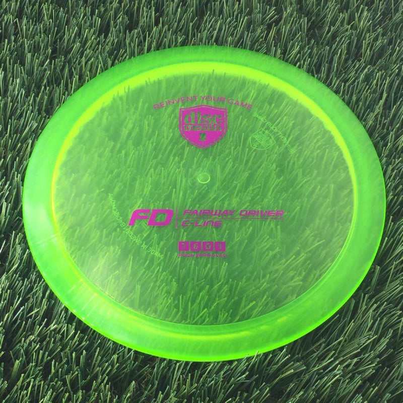 Discmania Italian C-Line FD - 173g - Translucent Green