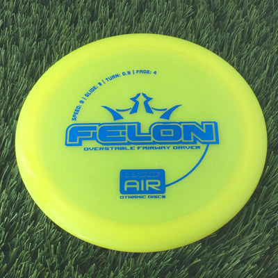 Dynamic Discs Lucid Air Felon - 157g - Translucent Yellow